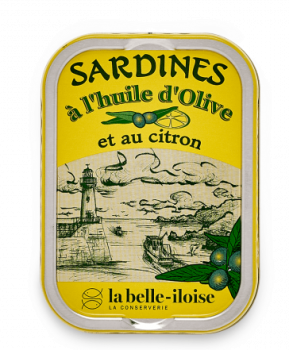 La Belle Iloise Ölsardinen mit  Zitrone 115 gr